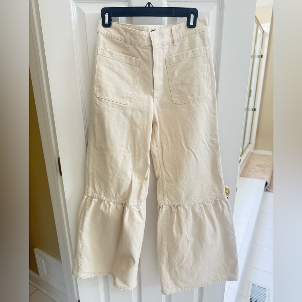 Dior White Flared Jeans U.S Size 4
